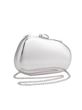 Acrylic Clutch Purses for Women Metallic Purse Unique Handbag Wedding Party Prom